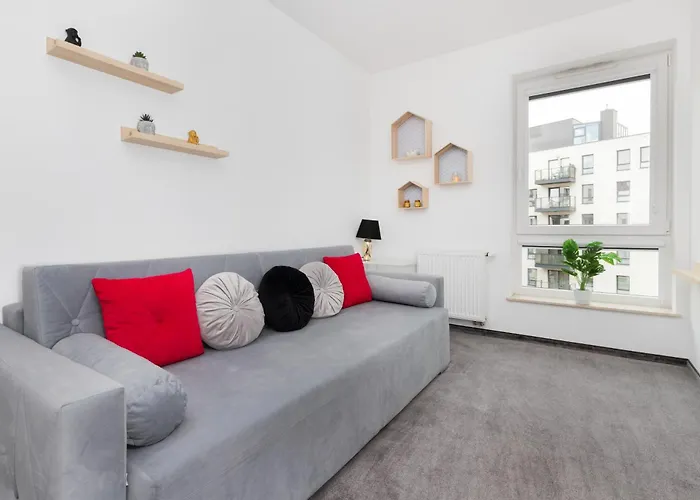 Flatbook Old Town - Stylish 2-bedroom With Parking * 그단스크
