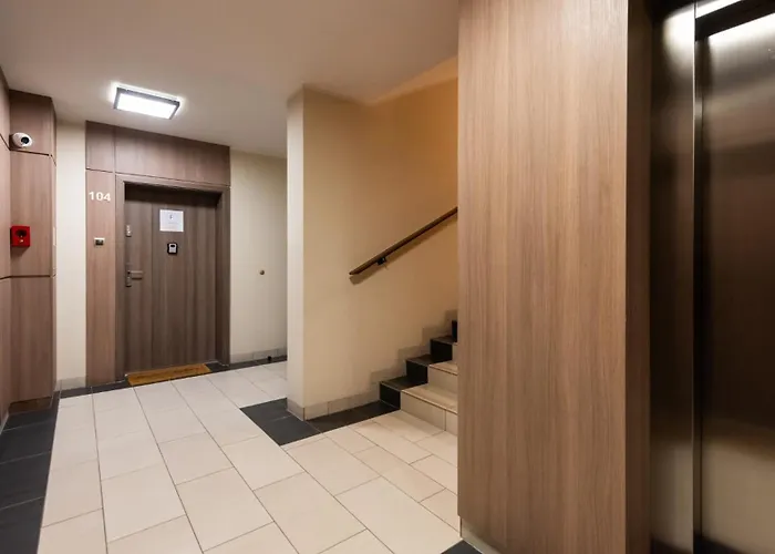 公寓 Flatbook Old Town - Stylish 2-bedroom With Parking 格但斯克